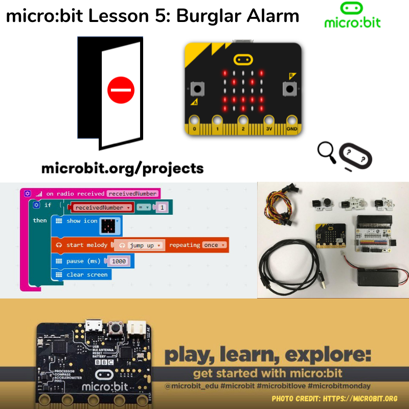 [已完滿結束 Completed] GGT在線編程課 — Micro:bit (防盜警報器） GGT Online Tutorial — Micro:bit (Burglar Alarm)