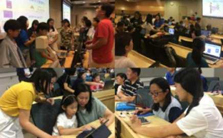 Volunteer for “The Hour of Code HK” Mother’s Day Workshop