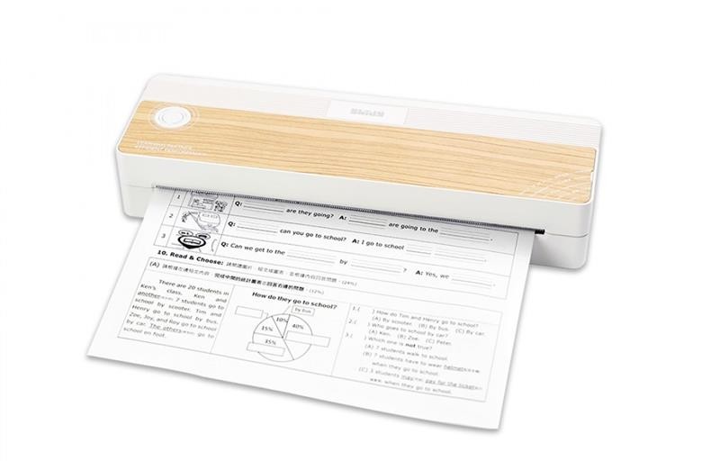 SKIDY Portable 0-ink Speed Printing Learning Special High-efficiency HD Printer 